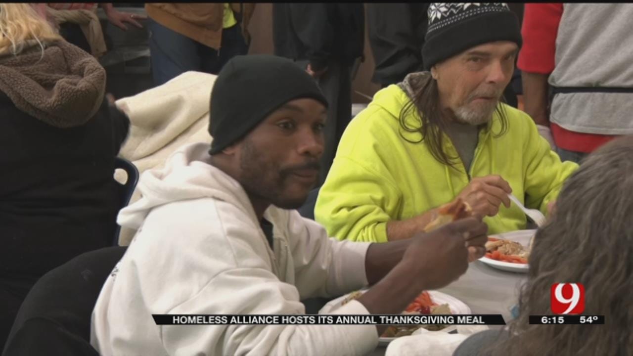Homeless Alliance Provides Early Thanksgiving To Hundreds Of Hungry Oklahomans