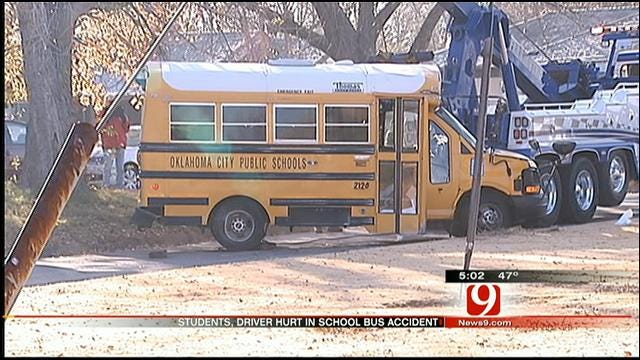 Search Continues For Driver Who Crashed Into OKC School Bus