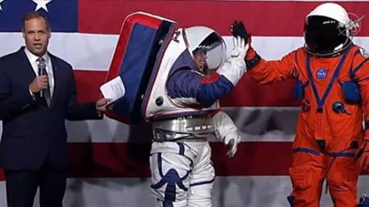 NASA Unveils High-Tech Spacesuits For Upcoming Artemis Moon Program