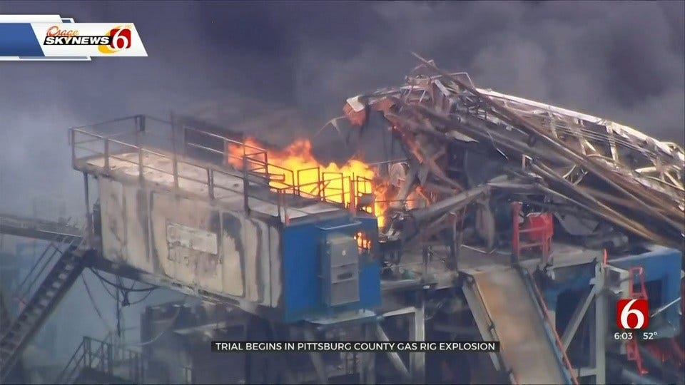 First Day Of Testimony For Quinton Well Fire, Explosion Lawsuit