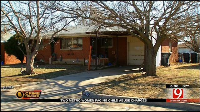 Two OKC Women Facing Child Abuse Charges