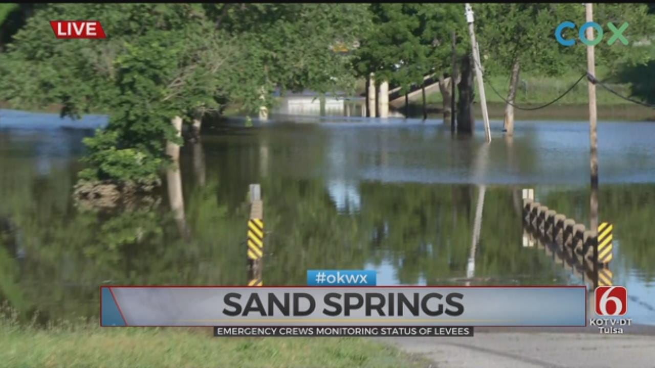 Inspection Of Levees Continue, Water Begins Receding Slowly