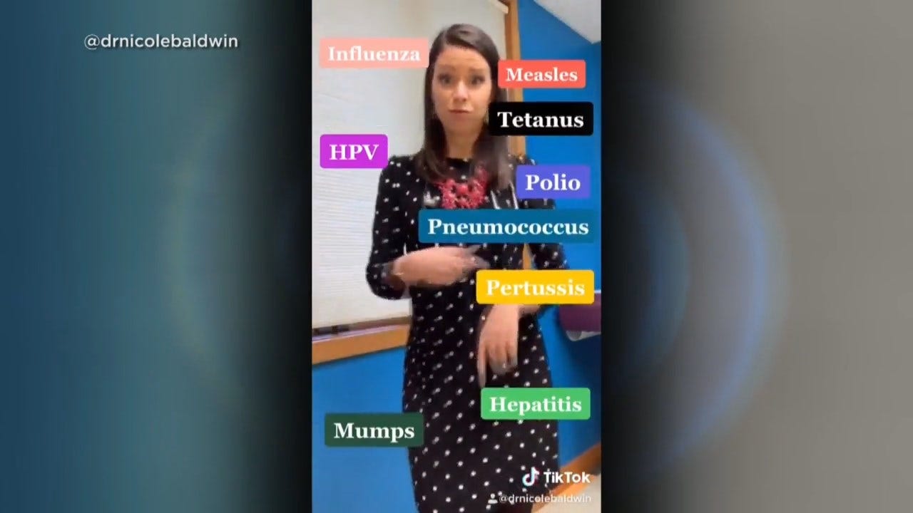 Ohio Pediatrician Receives Threats After Her Pro-Vaccine TikTok Video Goes Viral
