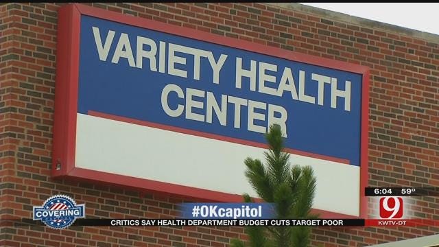 Critics Say Health Department Budget Cuts Target Poor