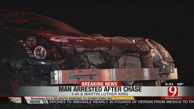 Oklahoma City Police Involved In Three Chases Overnight