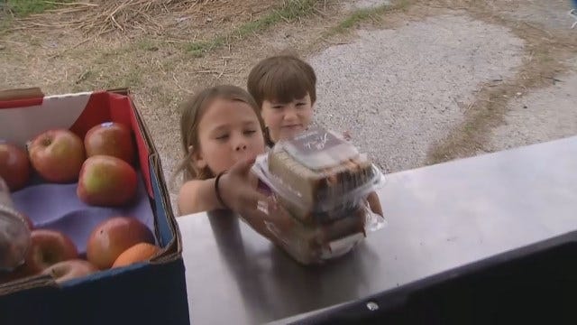 Tulsa Food Bank Takes Spring Break Meals On The Road