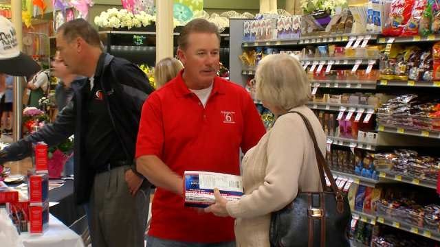 WEB EXTRA: News On 6 Meteorologists At Reasor's In Sand Springs