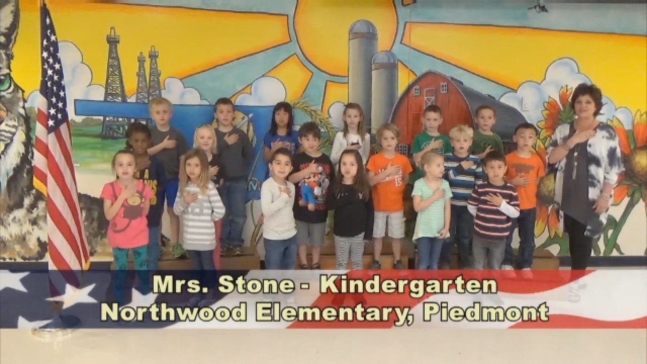 Mrs. Stone's Kindergarten Class At Northwood Elementary