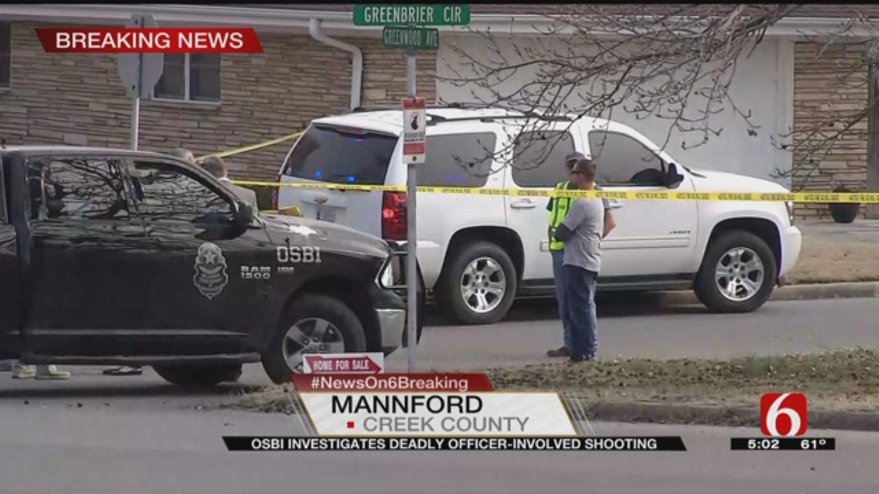 Man Dead After Police Shooting In Mannford