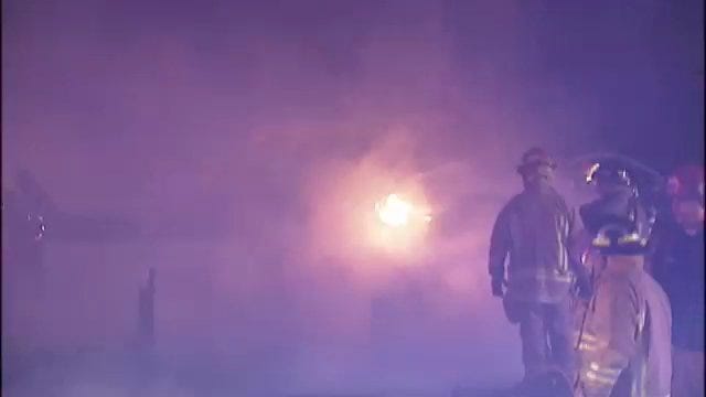 WEB EXTRA: Video From Scene Of Catoosa House/Grass Fire