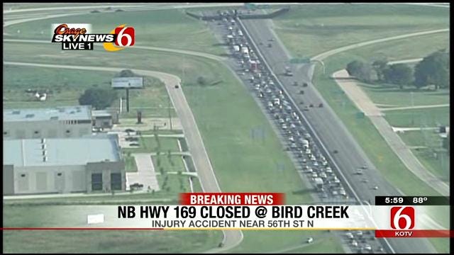 Northbound Highway 169 Back Open After Injury Accident
