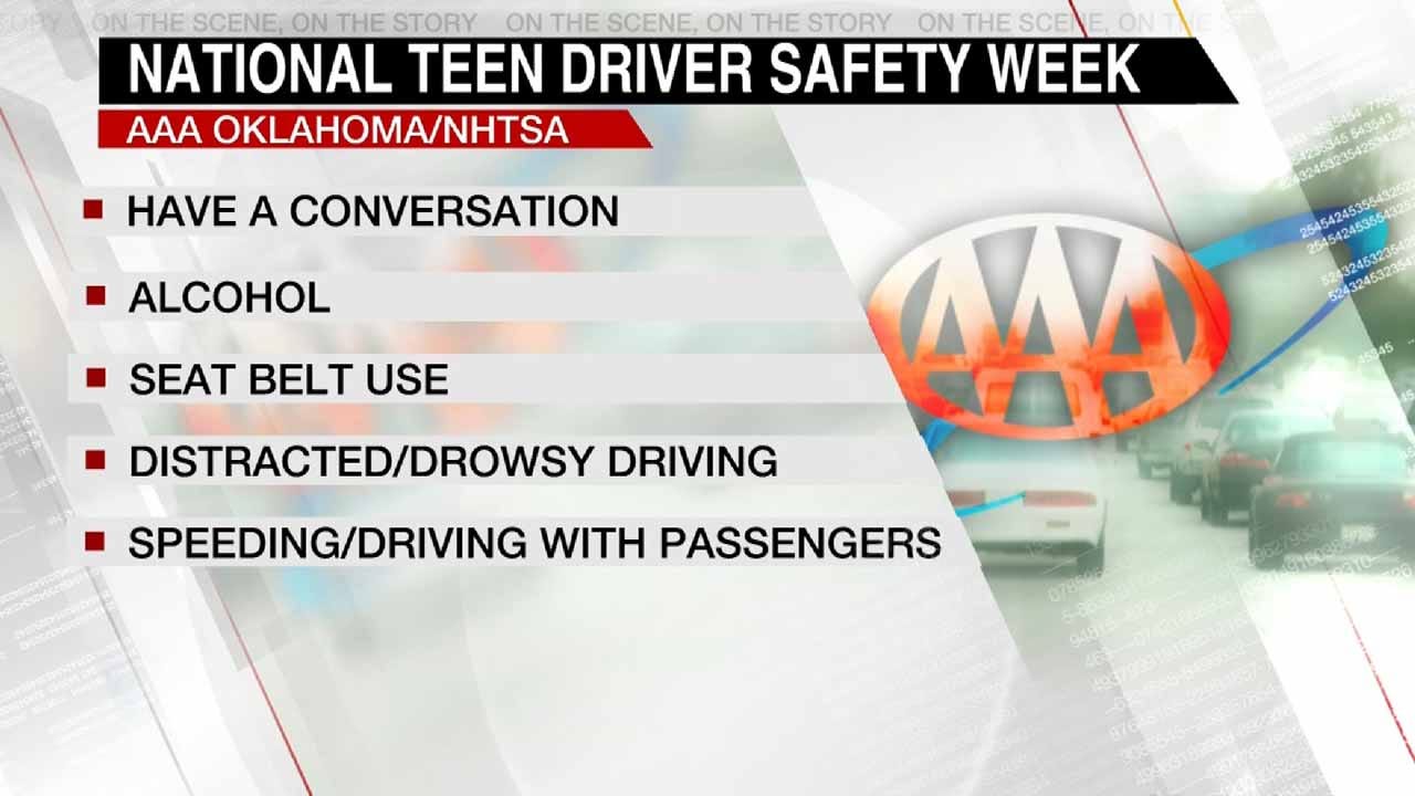 AAA Oklahoma Encourages Talking With Teens About Safety On The Road