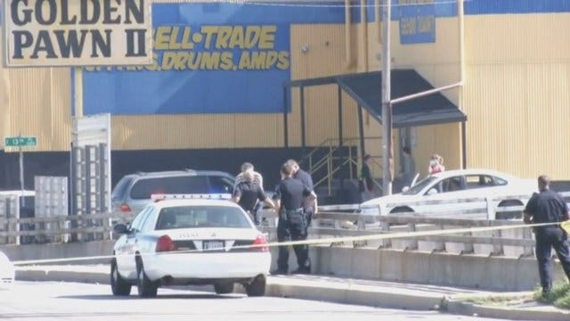 WEB EXTRA: Tulsa Police Try To Talk Man Off Bridge