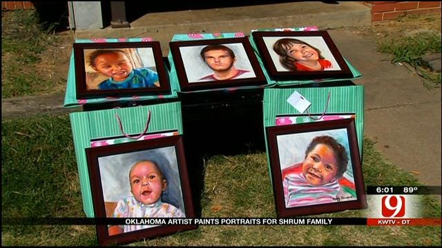 OK Family Who Lost 5 Kids In Storm Receives 'Portraits Of Love'