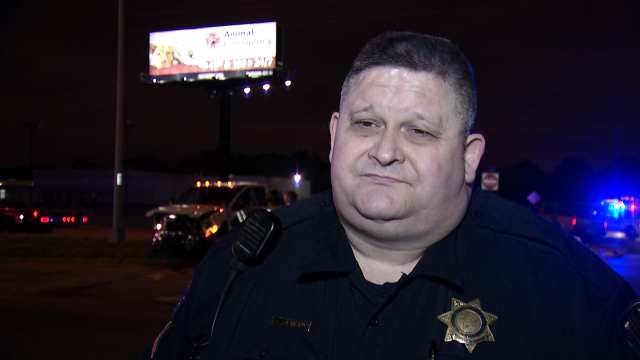 WEB EXTRA: Tulsa Police Cpl. R.W. Solomon Talks About Incident