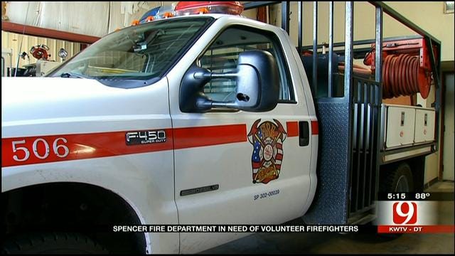 Spencer Fire Department In Need Of Volunteer Firefighters