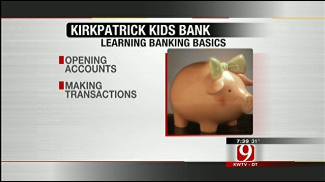 Kirkpatrick Bank Helping Kids Learn Banking Basics