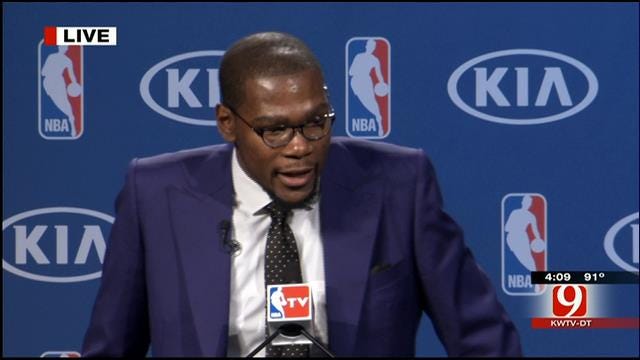 WEB EXTRA: Kevin Durant's MVP Acceptance Speech