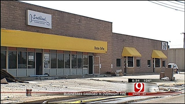 Business Owners Forced To Rebuild After Northwest OKC Fire