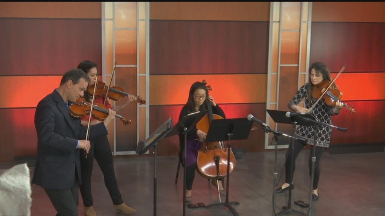 WATCH: Chamber Music Tulsa To Host The Carpe Diem String Quartet