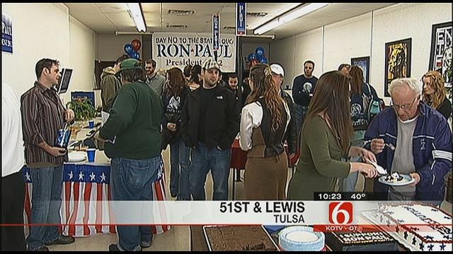 Ron Paul Opens Campaign Office In Tulsa