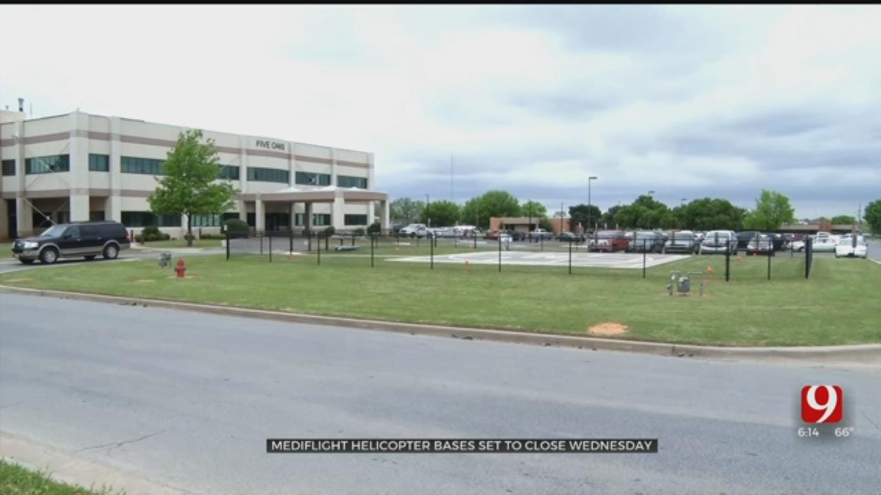 Company To Close 4 Medi-flight Bases In Oklahoma