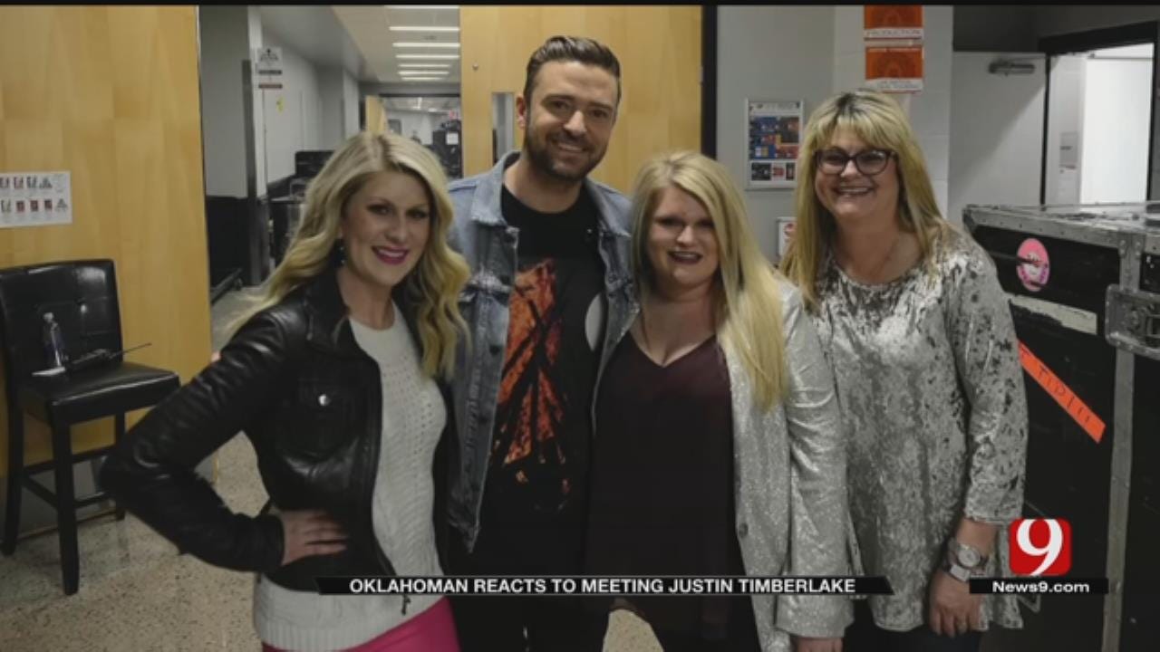 Okla. Woman Who Credits Justin Timberlake For Saving Her Life Meets Him At Concert