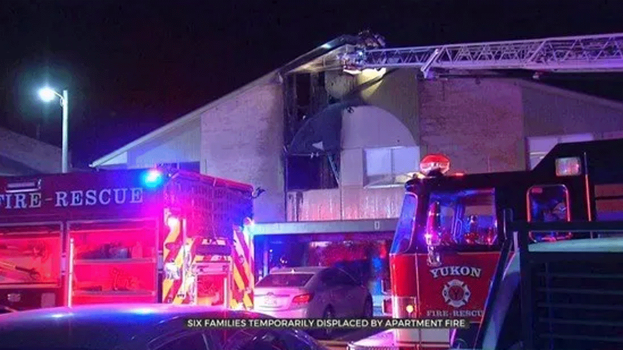 6 Families Safely Evacuate While Crew Battle Apartment Fire In Yukon