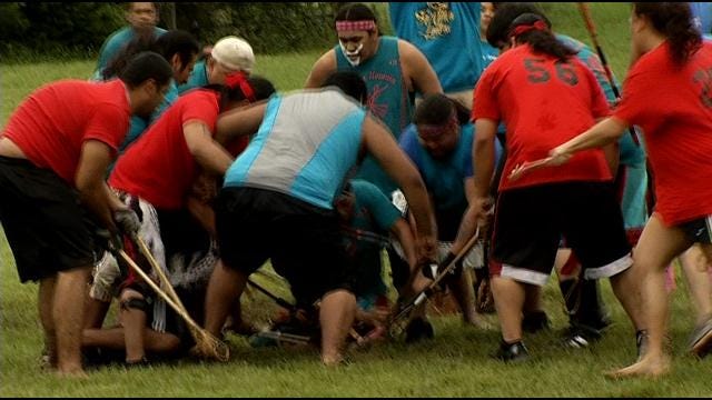 Tribal Groups In Tahlequah Revive Ancient Sport Of Stickball