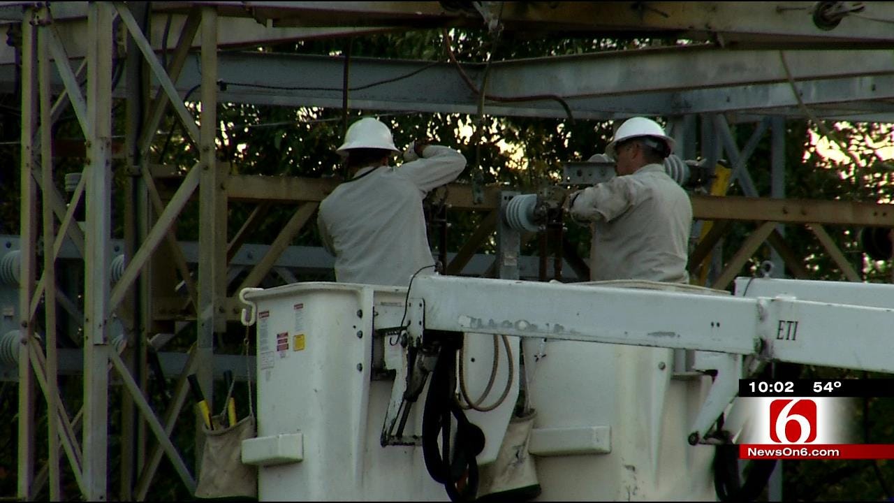 Hundreds In Wagoner Still Without Power After Substation Fire
