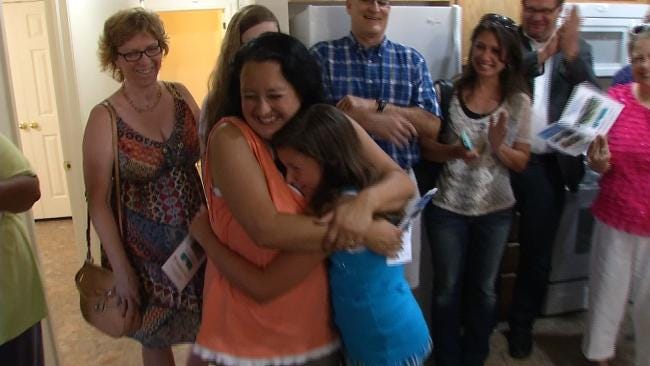 WEB EXTRA: Tulsa Girl Surprised With New Home