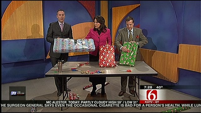 Decide Who Is The Six In The Morning Gift Wrapping Champion?