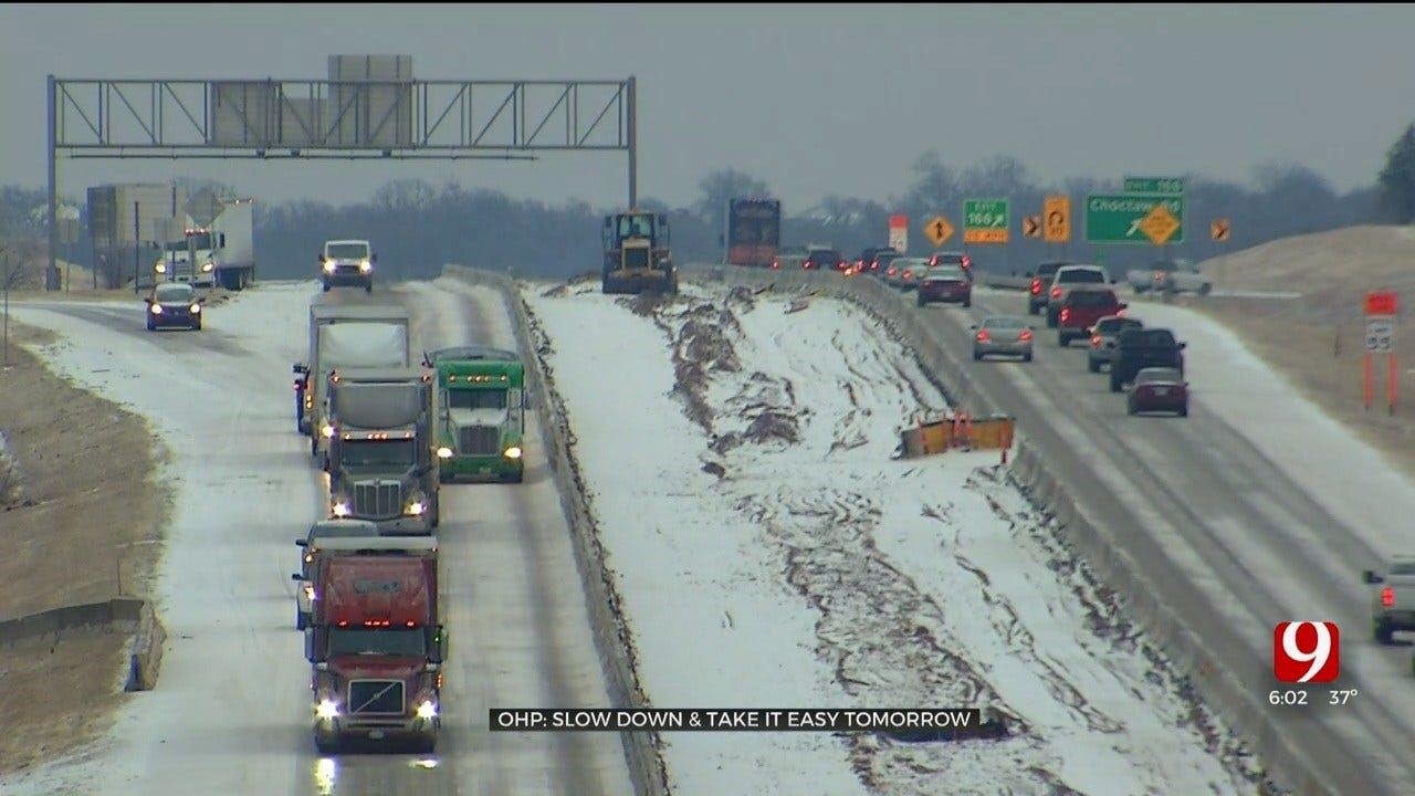 OHP: Slow Down & Take It Easy During Wintry Precipitation