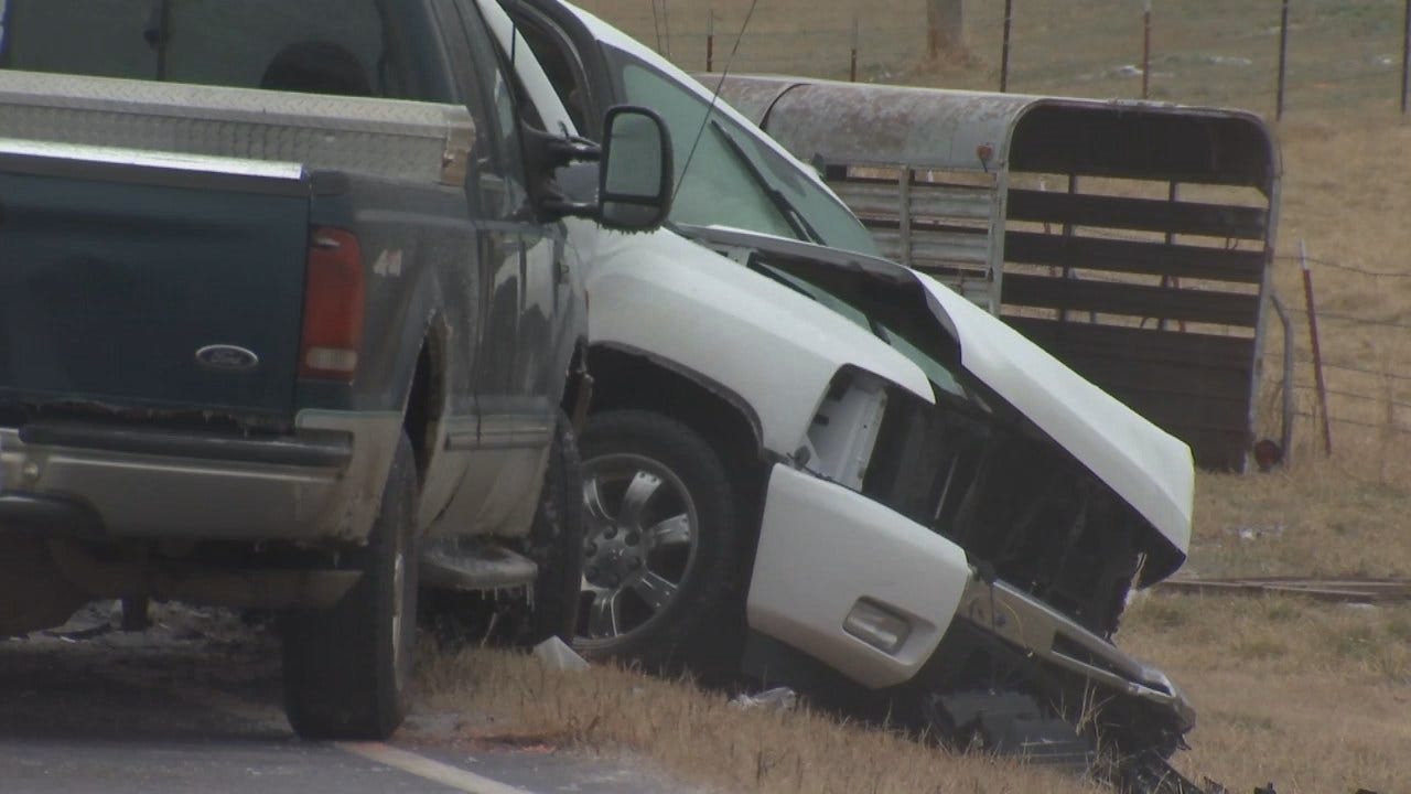 WEB EXTRA: Video From Scene Of Deadly Creek County Crash