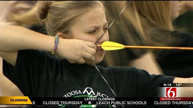 Oklahoma Students Take Aim In Archery Shootout