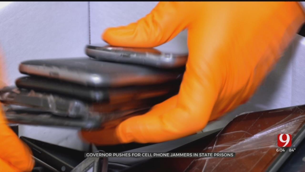 Governor Stitt Pushes For Cellphone Jammers, Locators To Curb Contraband Problem