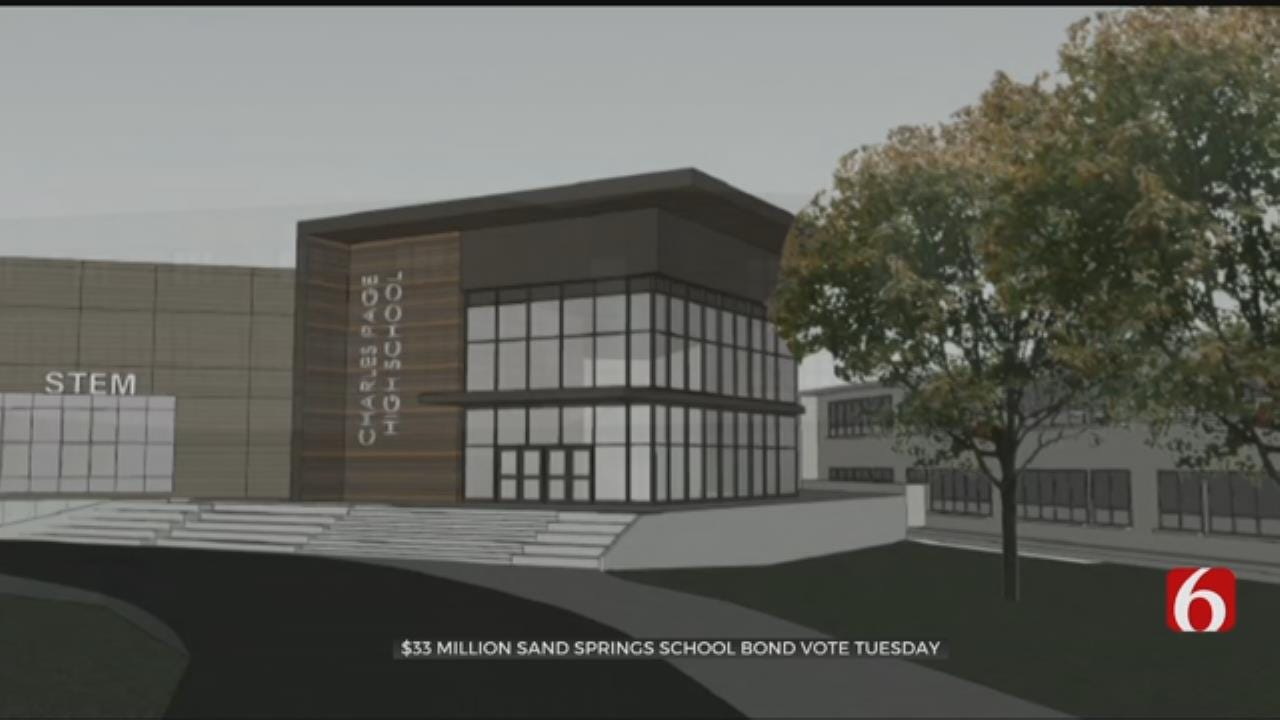 School Leaders Hope $32M Bond Issue Passes In Sand Springs