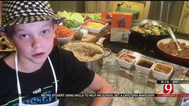 Edmond Elementary Student Using Cooking Skills To Raise Money For School