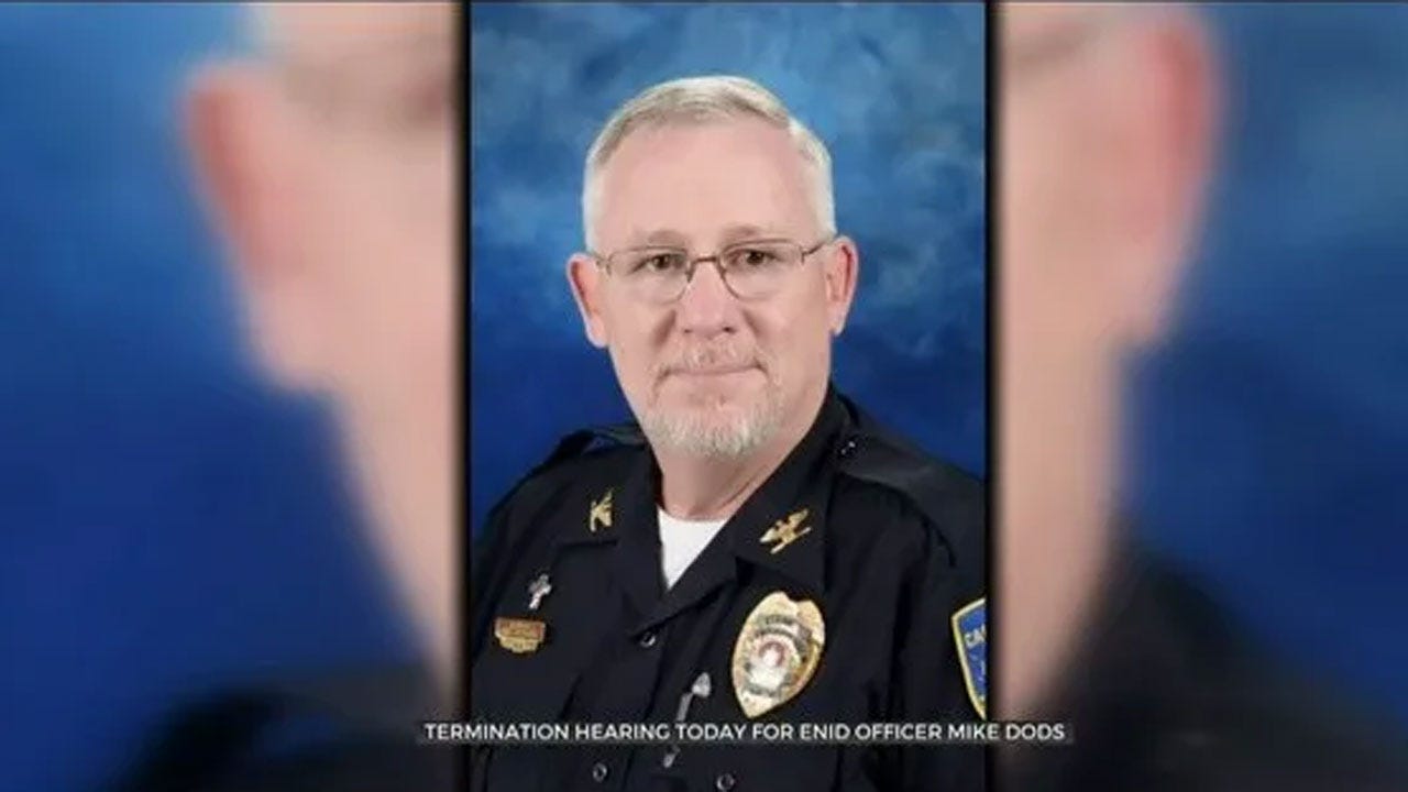 Termination Hearing To Be Held Tuesday For Enid Officer