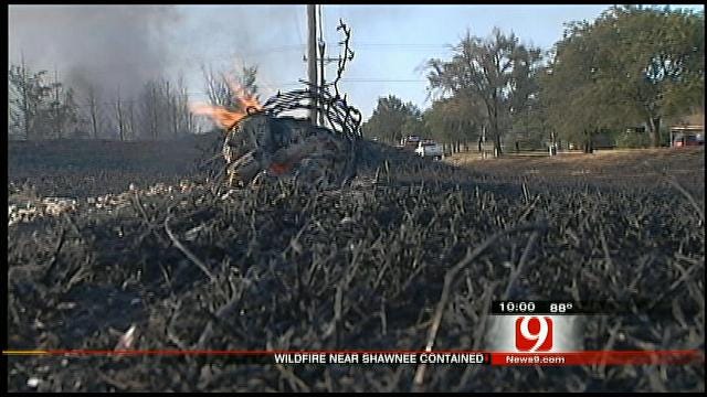 Grass Fire In Pottawatomie County Contained, Evacuees Return Home