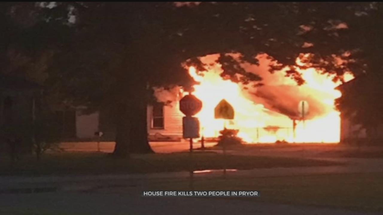 House Fire Kills 2 In Pryor