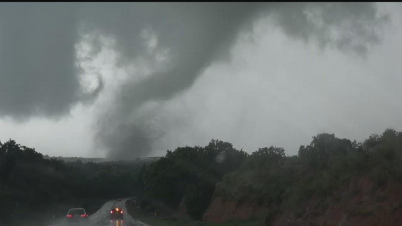 Weather Alert: Stormtracker Tom Postrano Captures A Tornado Near Seiling