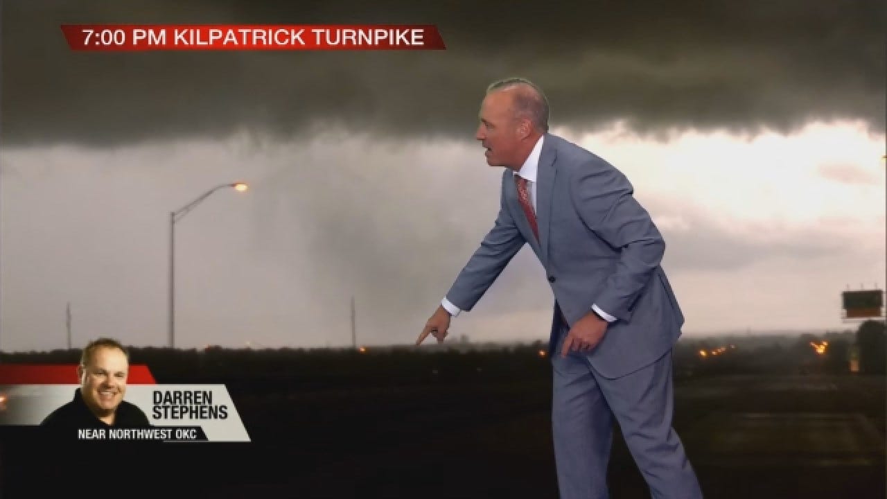 Brief Tornado Spins Up Near Northwest Oklahoma City