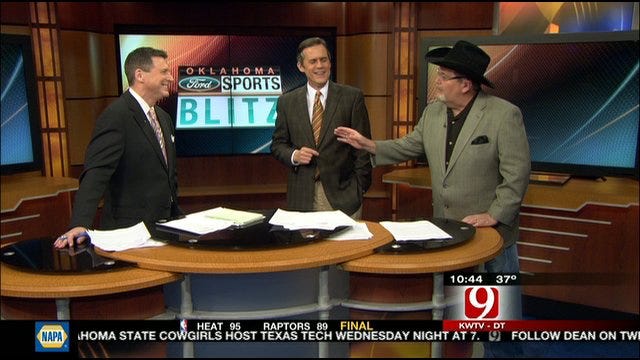 Voice Of WWE Jim Ross Drops By The Oklahoma Ford Sports Blitz