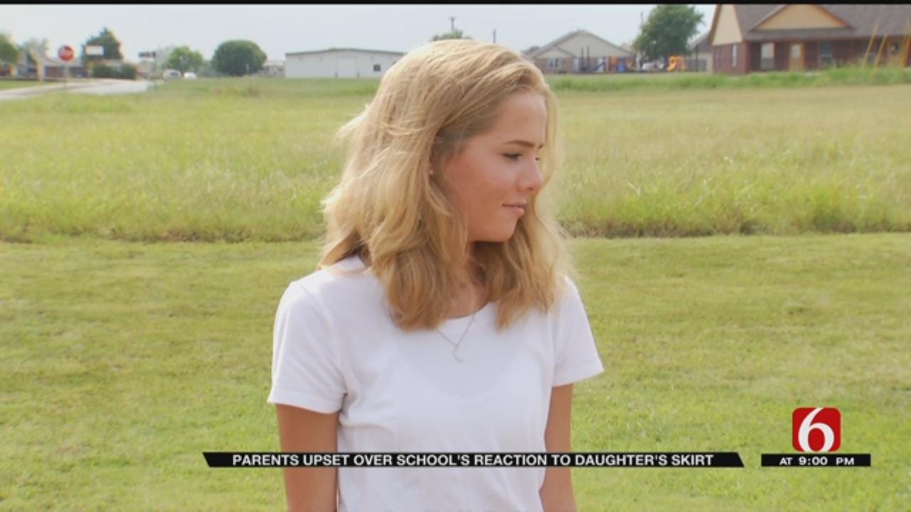Skiatook Student Threatened With Suspension Over Skirt Length