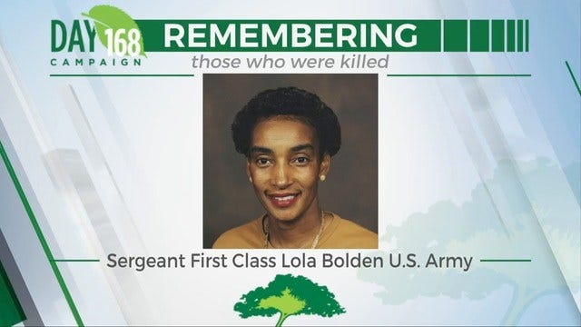 168 Days Campaign: Sergeant First Class Lola Bolden, U.S. Army