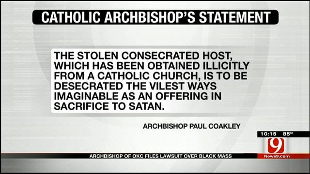 OKC Archbishop Files Lawsuit Over Black Mass