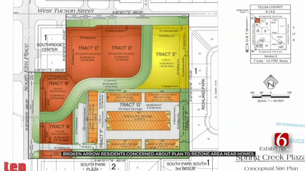 Broken Arrow Residents Concerned About Rezone Area Near Homes