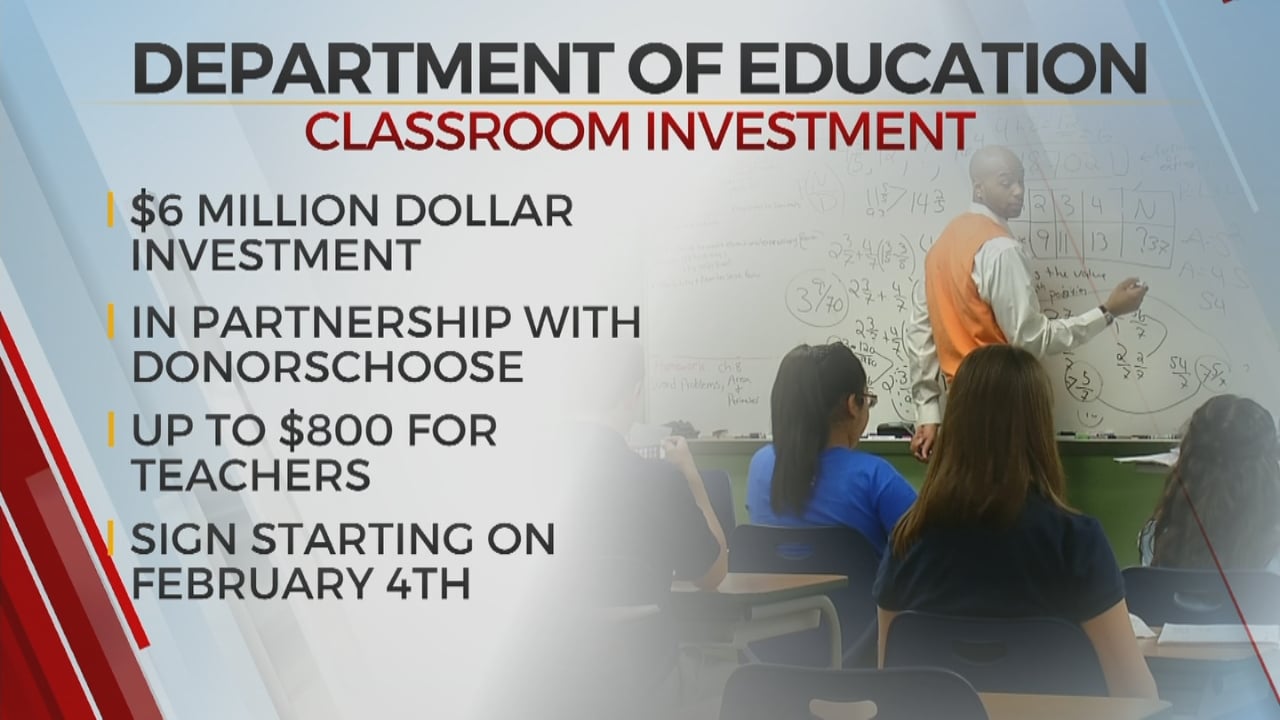 State Superintendent Joy Hofmeister Announces $6M Classroom Investment 