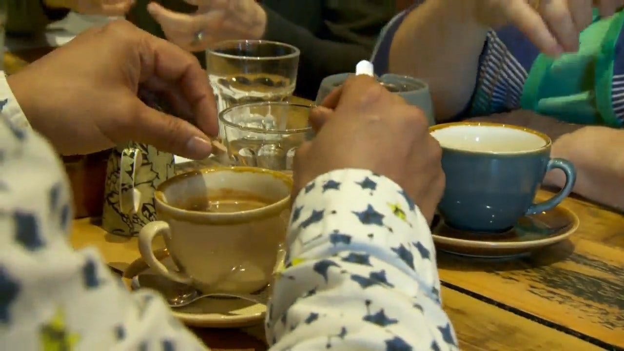 Woman Combats Loneliness With 'Cafe Conversations'